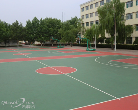 中国塑胶篮球场